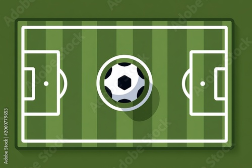soccer ball on green grass