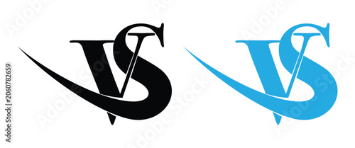 Photos Versus Icon Set – VS Battle Symbol, Competition Matchup, Rivalry Challenge & Gam