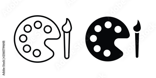 Fotografía Paint icon