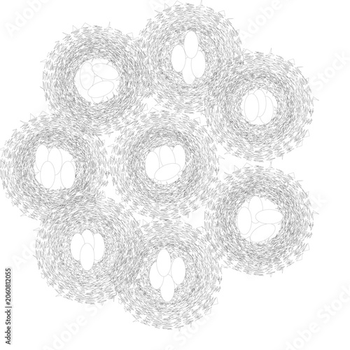 Fotografi abstract geometric background