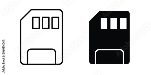 Foto Memory card icon
