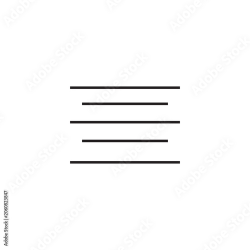 Картината върху платно center alignment icon