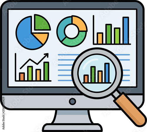 business graphs and charts