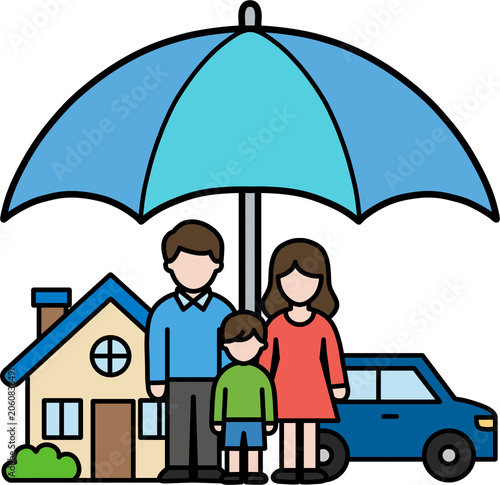 Family Love and Home Pension Insurance 