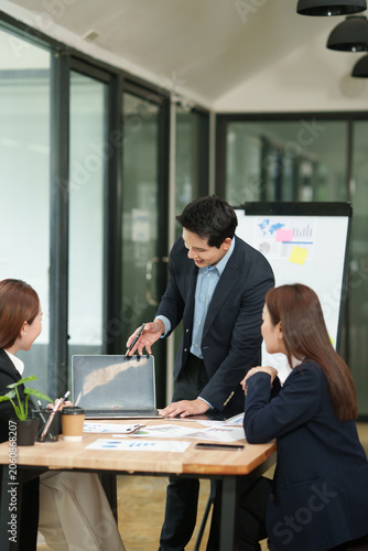 Business people in a meeting
