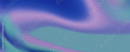 Abstract gradient background blending purple, blue, teal, and pink tones with smooth flowing shapes and soft grain texture