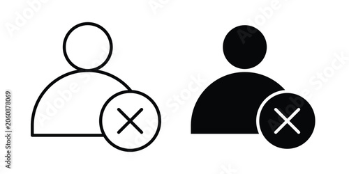 Photos Delete user icon
