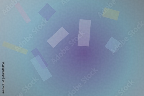 Abstract background with scattered geometric shapes