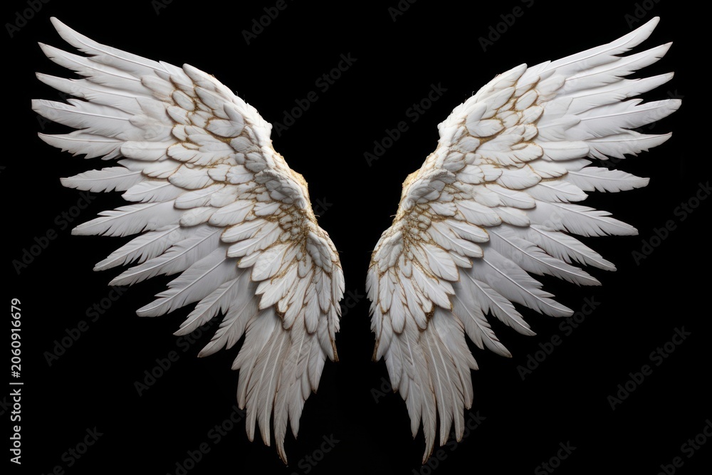Obraz premium Angel wing archangel feather.