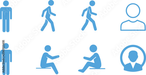 Canvastavla Crowd of cheering fans silhouette illustration with cheering silhouette celebrat