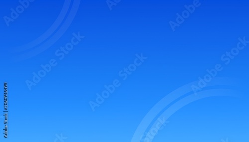 シンプルな青い背景画像、優しいグラデーションを加えた