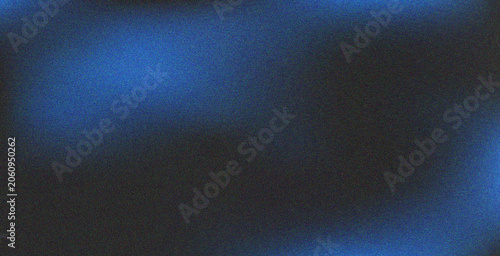 Photography Deep Dark Blue Gradient with Grainy Overlay Creating a Mysterious and Atmospheri