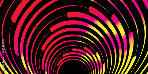 Spiral with gray colors black and wihte lines as dynamic abstract vector background or logo or icon. illustrations