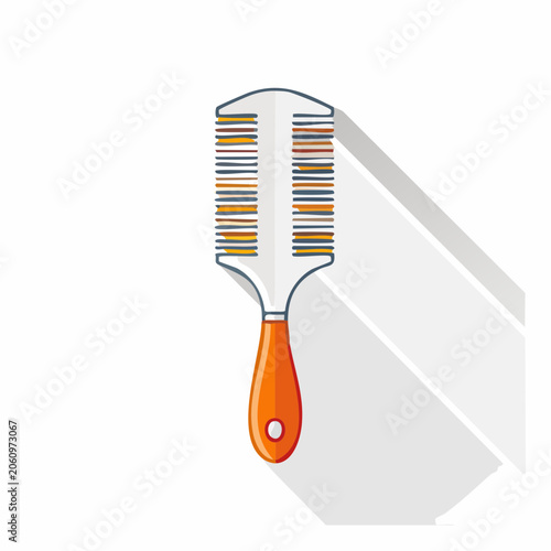 Styling Comb with Double Row of Teeth