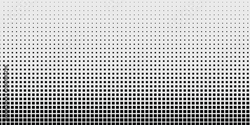 Obraz na płótnie Geometric pattern of black diamonds on a white background