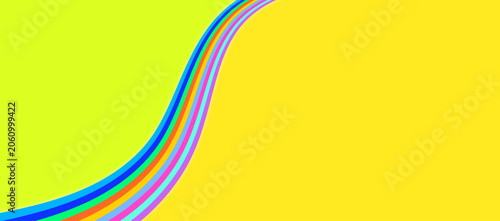 Abstract banner template design
