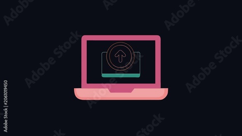  Laptop Computer Design Icon