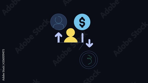  Lead Conversion Strategy Design Icon