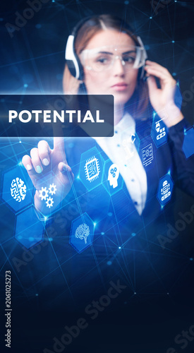 Personal and career growth. Potential and motivation concepts.