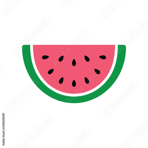Minimalist white background vector with simple green curve accent