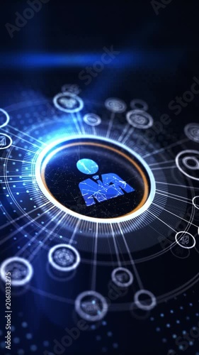 Business, technology, internet and network concept. The future of technology. Virtual screen of the future with the inscription: customer experience.