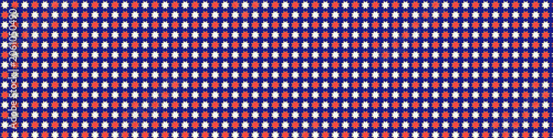 Tableau sur toile Eightpointed star pattern