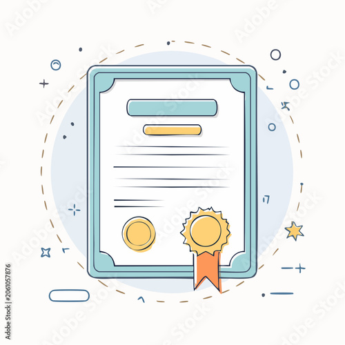 Certificate of Achievement Icon