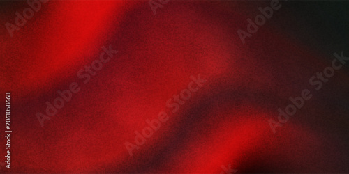Quadro em tela Abstract red and black are light pattern with the gradient texture grain modern