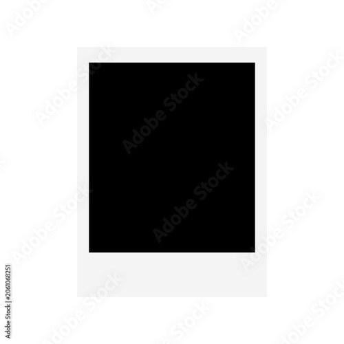 blank photo frame