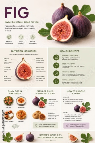 Fig - nutritional information and benefits of this sweet fruit