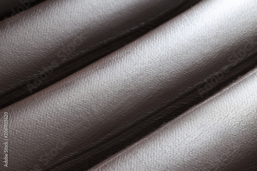 Dark brown leather texture ...