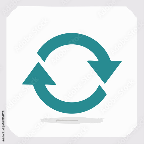 Circular Arrows Refresh Icon