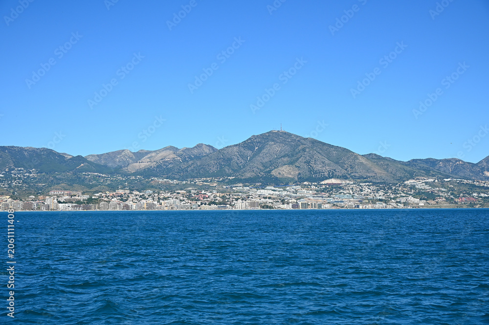 Fototapeta premium Fuengirola sur la costa del sol en Andalousie