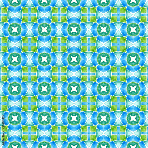 Arabesque hand drawn design. Green perfect boho chic summer design. Textile ready admirable print, swimwear fabric, wallpaper, wrapping. Oriental arabesque hand drawn border.