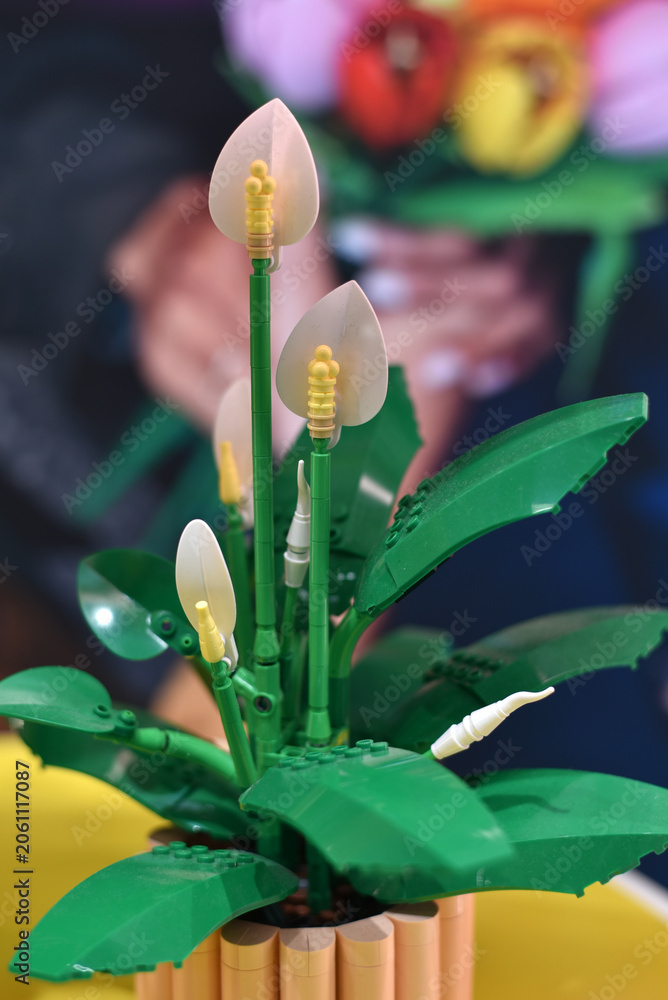 Fototapeta premium Lego flowers 