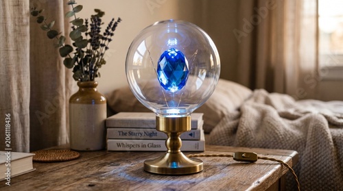 old fashioned lamp