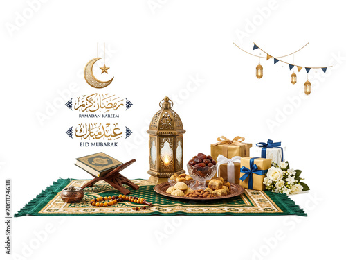 Eid Mubarak festive display