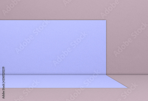 Purple pink background dark studio room wall