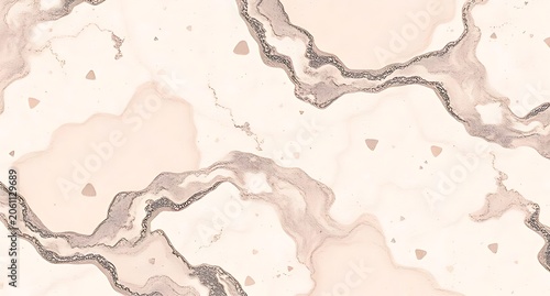 Elegant peach marble texture with flowing veins, smooth polished surface, high-resolution pattern, perfect for backgrounds, interior design, flooring, and artistic projects