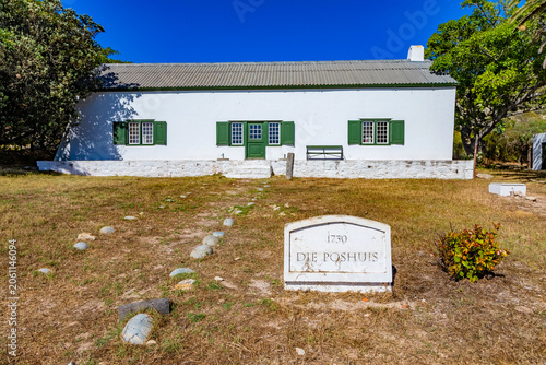 Die Poshuis, a historic outpost building for the Dutch East India Company