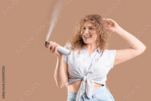 Beautiful young happy woman...