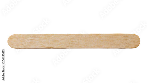 Slika na platnu Wooden popsicle stick with rounded ends