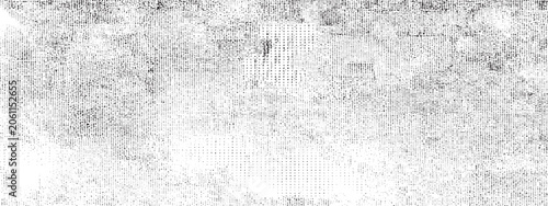 Foto Distressed grunge texture with fine halftone dots and rough grainy overlay for v
