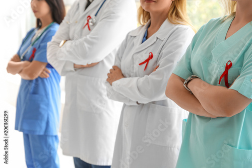 Professional team of doctor...