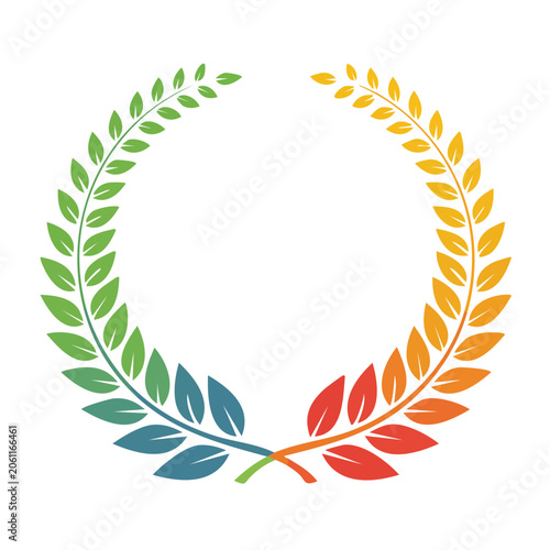 Four autumn leaves vector set