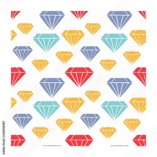Geometric hexagon pattern with arrows