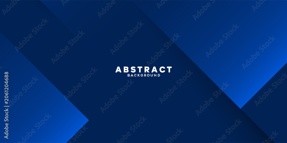 Fototapeta premium Abstract dark navy blue futuristic vector design. Creative geometric template with soft gradient shadow layer for presentation backdrop and flyer.