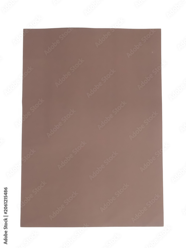 Naklejka premium Blank brown paper bag isolated on a white background for design png