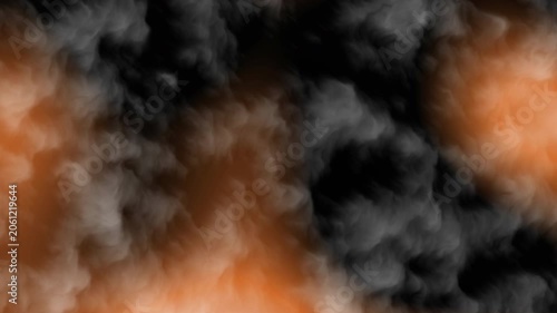 Overlay smoke abstract orange twinkling texture background