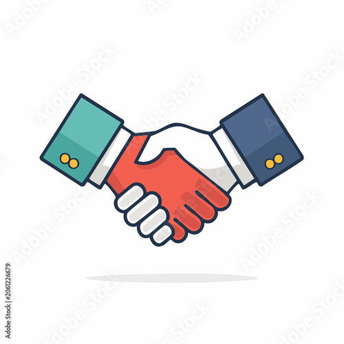 Business Handshake Icon